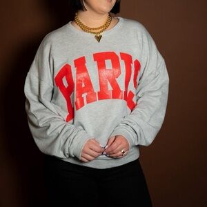 Gray Paris Sweatshirt